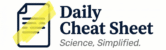 DailyCheatSheet
